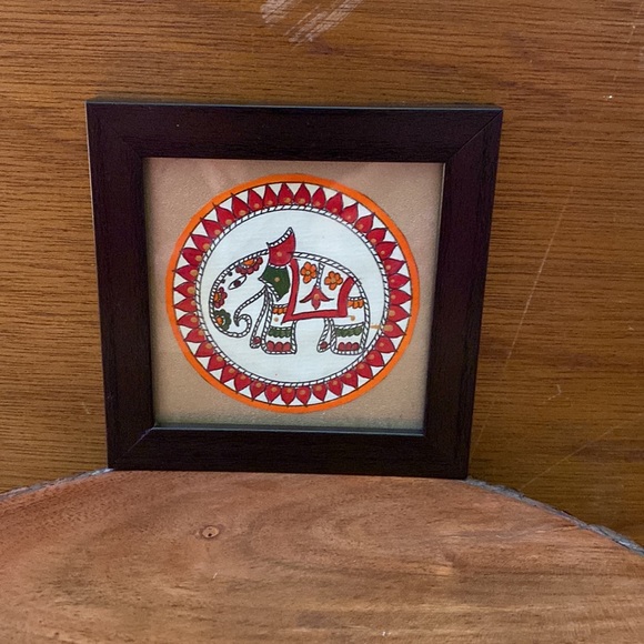 Set of four 4 small decorative cottagecore pictures, framed, glass - Picture 10 of 13